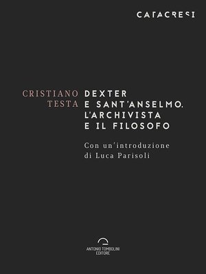 cover image of Dexter E Sant'Anselmo